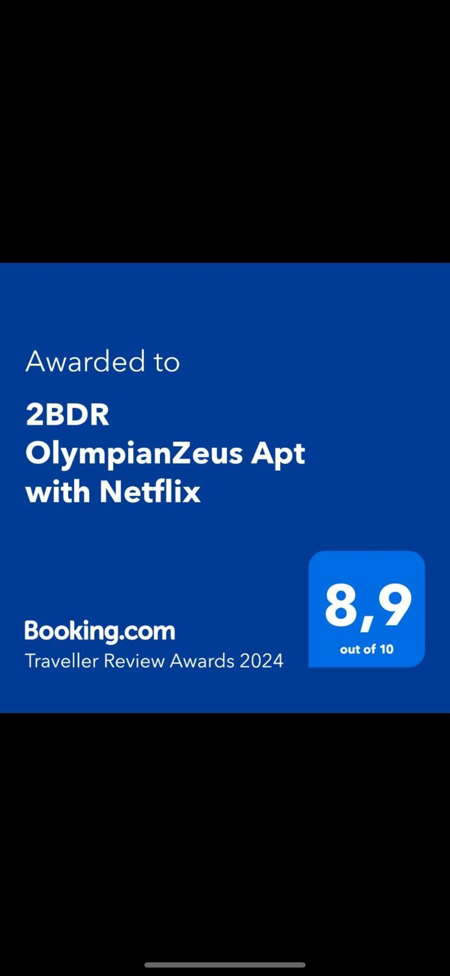 2Bdr Olympianzeus Apt With Netflix Atenas Exterior foto