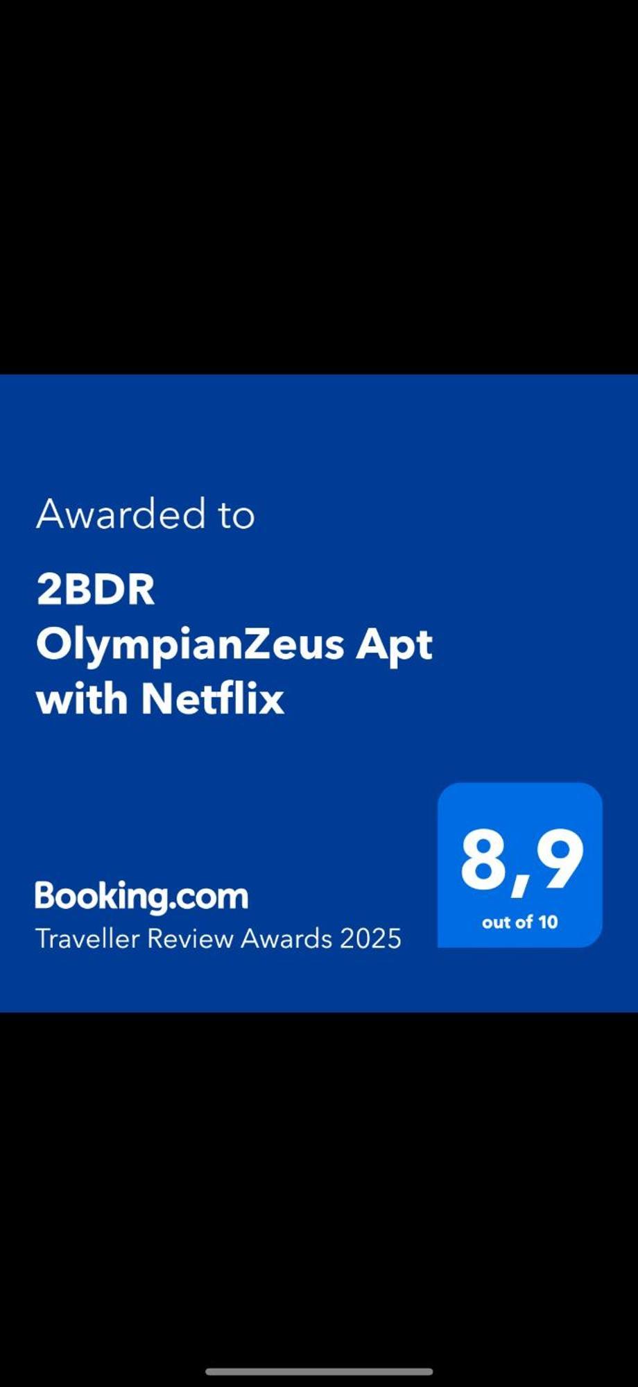2Bdr Olympianzeus Apt With Netflix Atenas Exterior foto